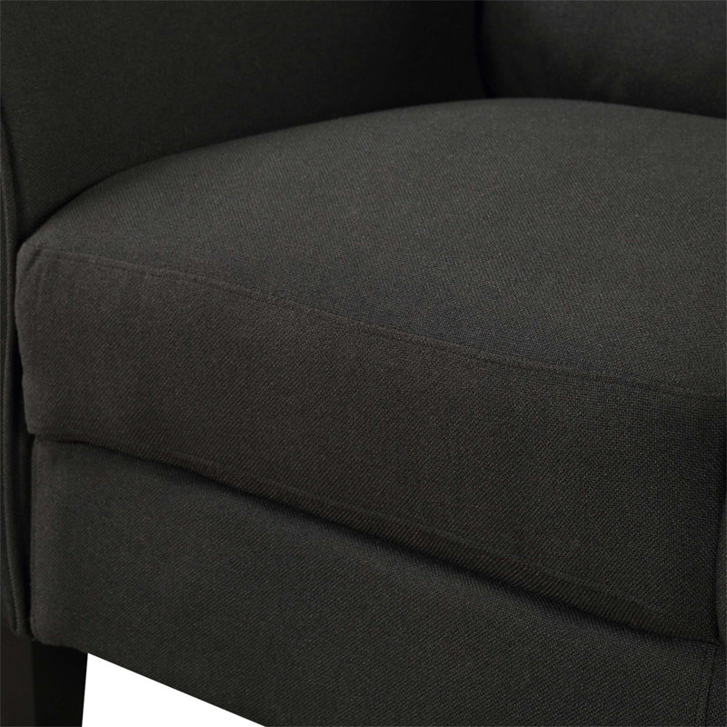 Canapé à accoudoirs simple et canapé-lit avec revêtement en tissu de qualité supérieure pour un confort maximal et un style contemporain dans votre salon