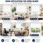 Store à motif de zèbre de taille personnalisée pour fenêtres d'intérieur Pinecrest Home Goodies-762943859-762943792