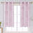 Albhie Geometric Room Darkening Thermal Curtain Panels-2055917383-2127208167