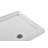 Streamline 32 in. x 32 in. Corner Acrylic Shower Base in Glossy White with Left Drain, Drain Included-117295501
