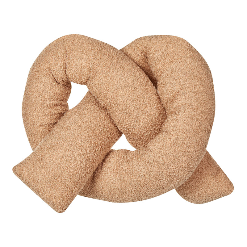 GLADIOLUS Novelty Throw Cushion, Light Brown