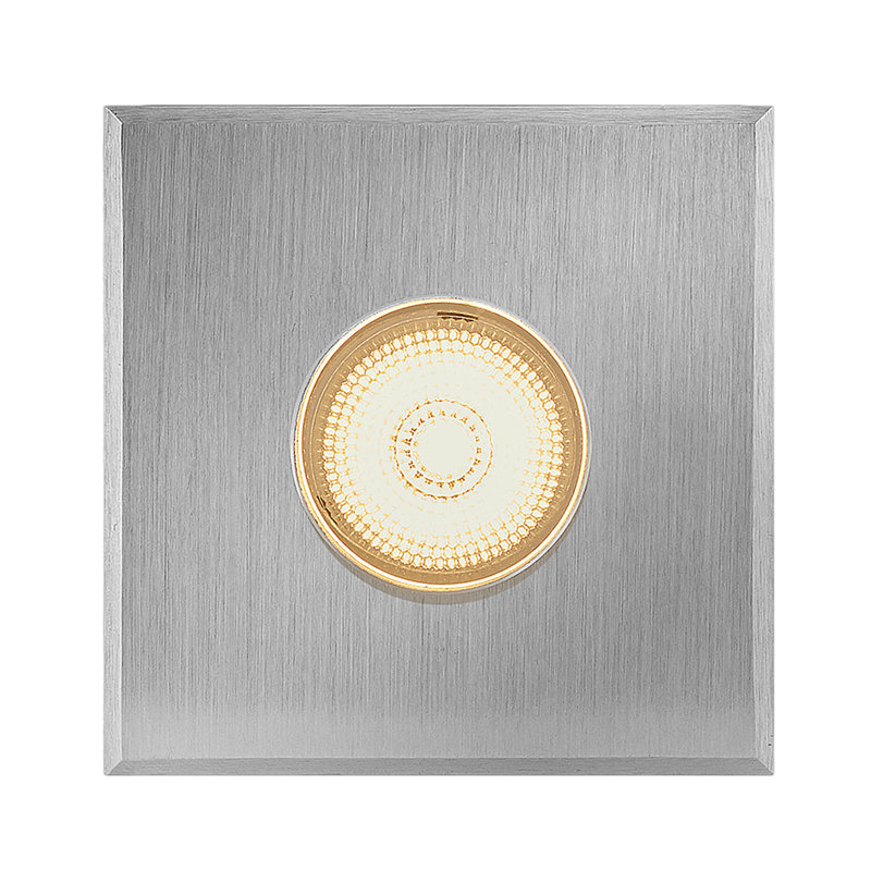 Petit petit bouton carré intérieur / extérieur en acier inoxydable