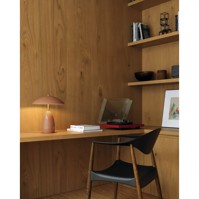 Sheffield 12-In Table Lamp, Orange