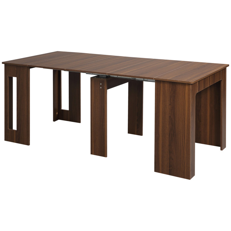 Table de salle à manger pliable et extensible pouvant accueillir jusqu'à 6 personnes