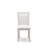 9 Piece Modern Dining Table Set Includes a Rectangle Wooden Table with V-Legs and 8 Cream Linen Fabric Parson Dining Chairs, 40x72 Inch-2120329779-2120329772