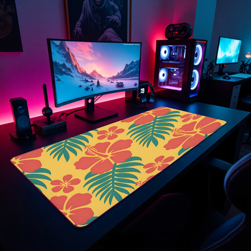 Polyester Desk Pad, 31.5x15.5
