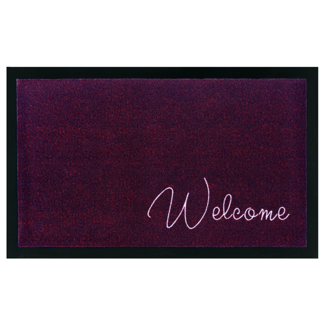 Yeghia Fußmatte für Innen und Außen - Rutschfest Schmutzfangmatte Welcome Türmatte - 45x75cm