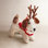 Felted Festive 3" Dog Ornament