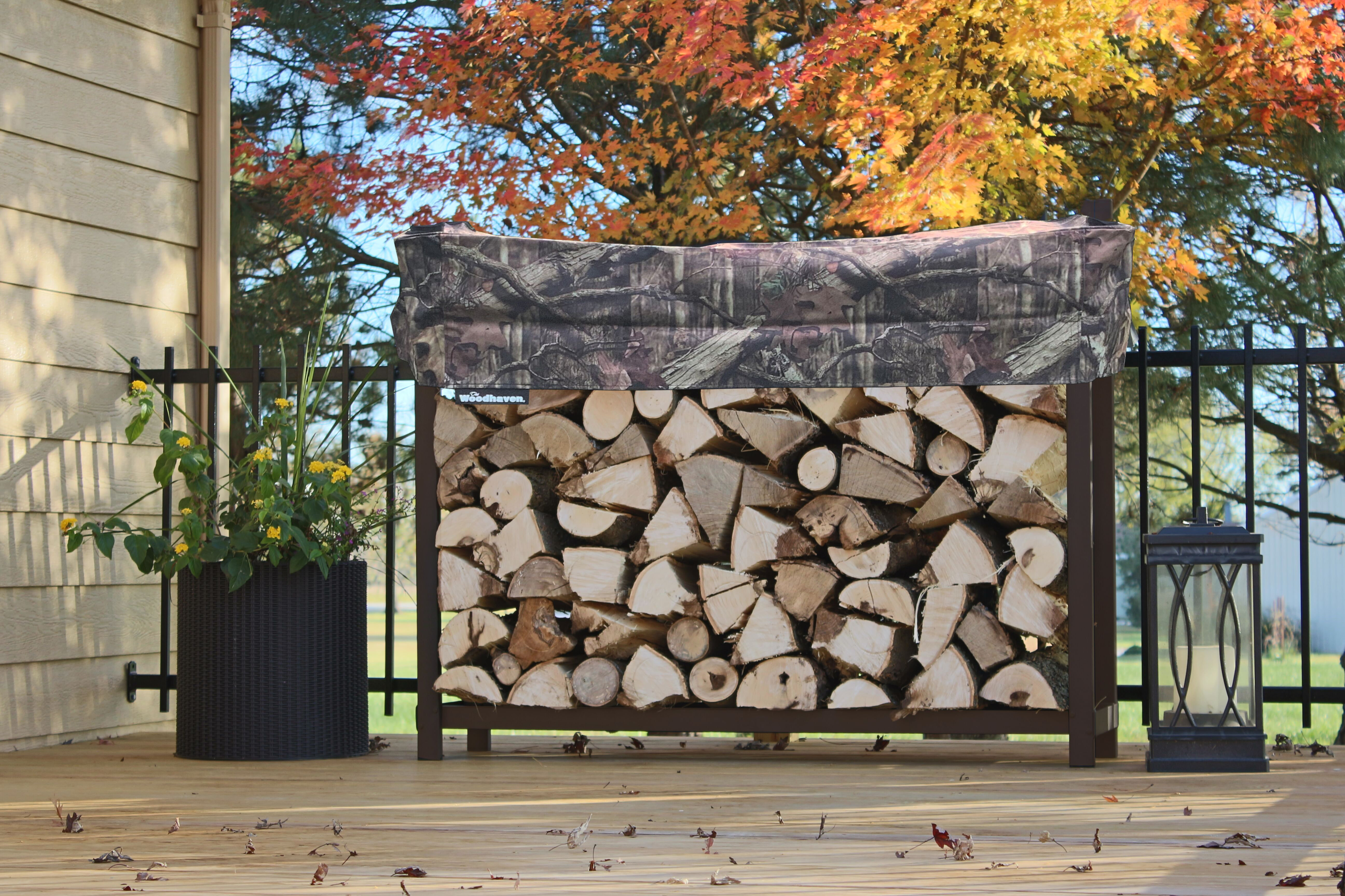 Ancha Log Racks Woodhaven Firewood Log Rack | Wayfair
