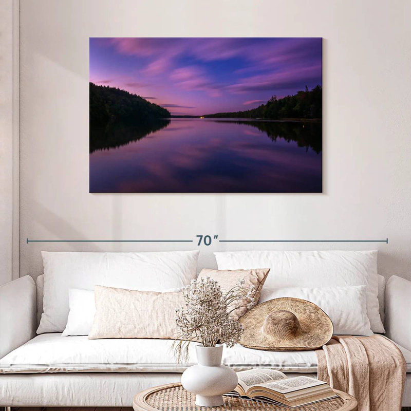 Alvord Acadia Lake, 30" H x 45" W