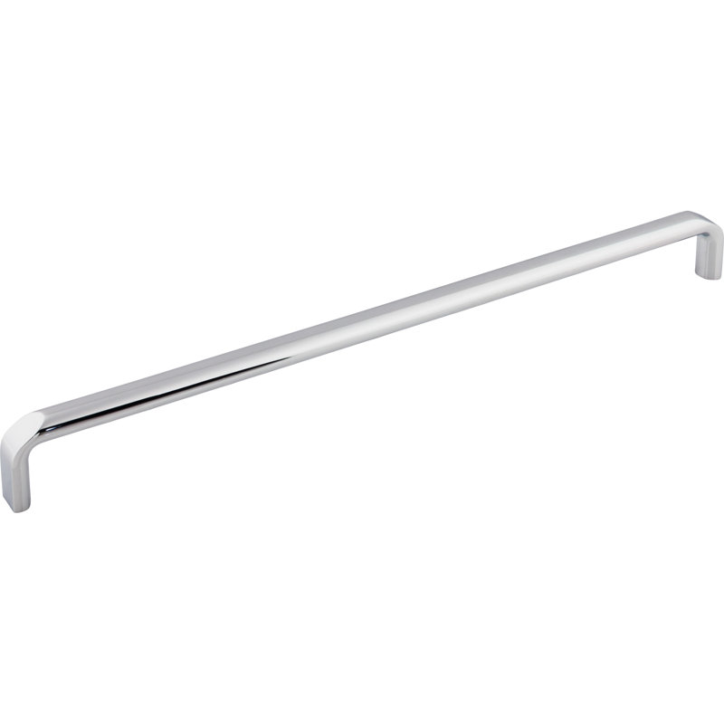 Exeter Bar Pull, Polished Chrome, 12" Center to Center