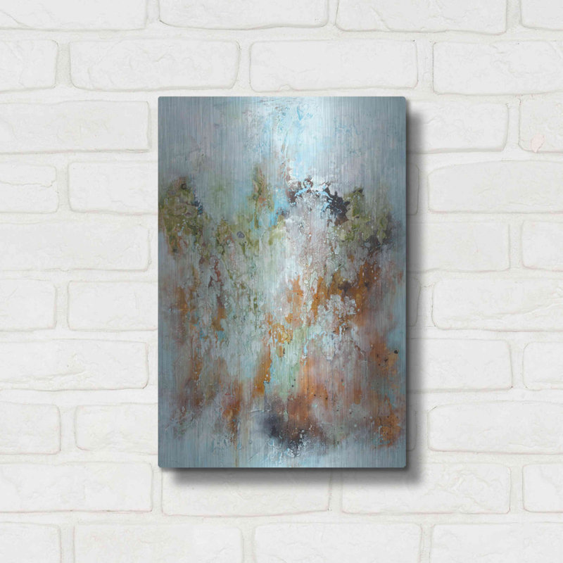 Wrought Studio ™ «Impulse» par Design Fabrikken, art mural en métal, H 16 po x l 12 po