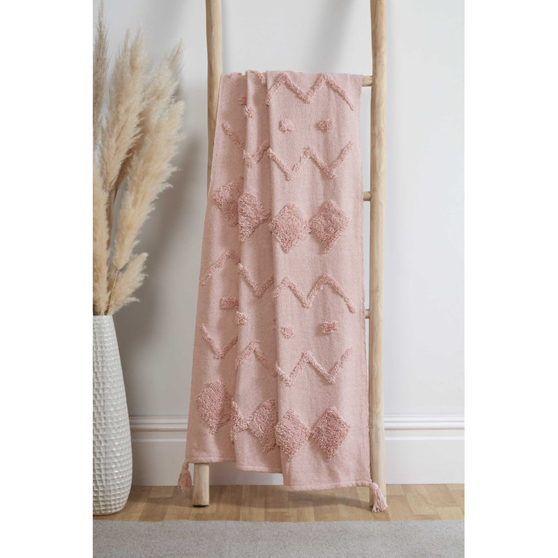 World Menagerie Throw , 152cm x 127cm, Pink
