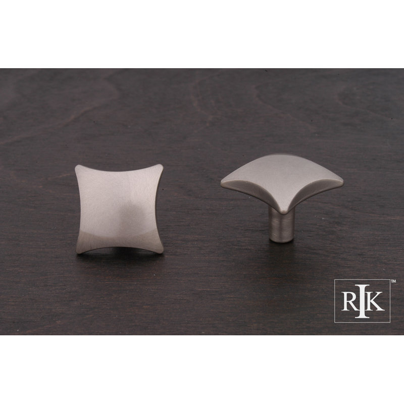 Poignée carrée simple CK Series, Nickel satiné