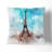 Eiffel Tower in Paris France in Abstract Cushion with Filling-57832831-57832830