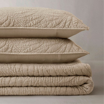 3 Piece Cotton Quilt Set