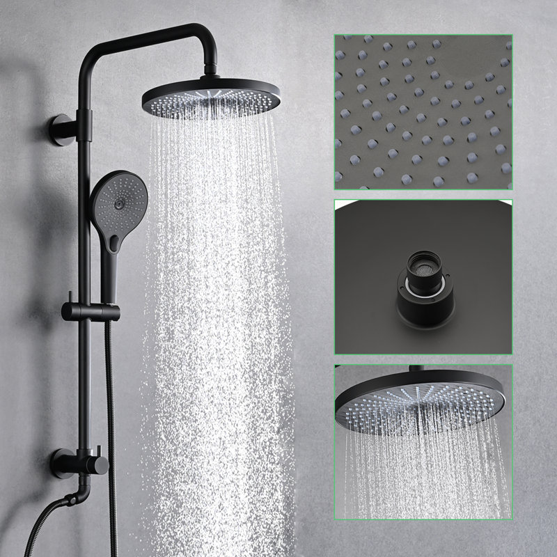 Pomme de douche à main multi fonctions à 3 réglages