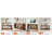 70.9" Extra Long Farmhouse 2-Tier Narrow Entryway Console Table For Living Room, Hallway, Foyer
