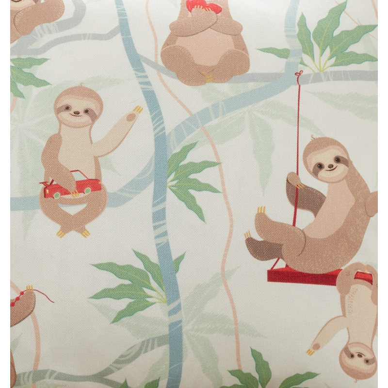 Coussin paresseux ludique 16 x 16