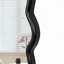 Miroir à miroir ondulé en bois massif-647530391