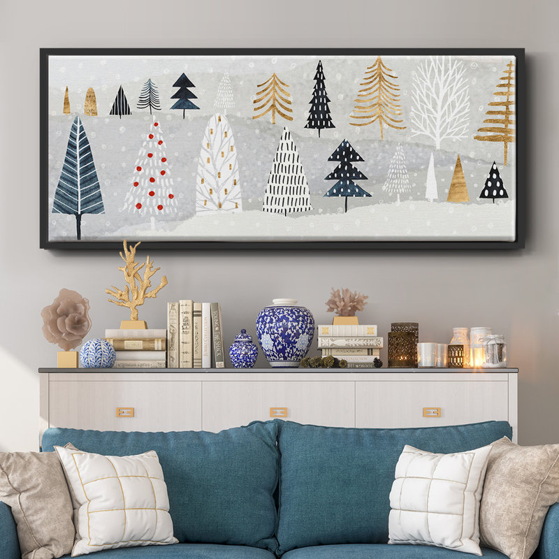 Toile encadrée, collection Christmas Chalet, H 24 po x l 60 po