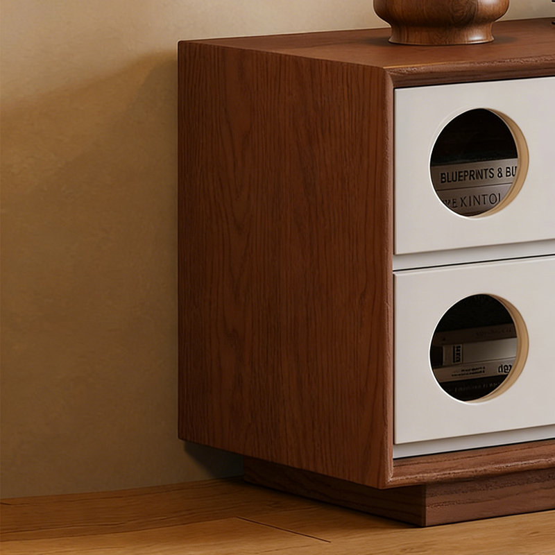 Meuble télé moderne de style rétro