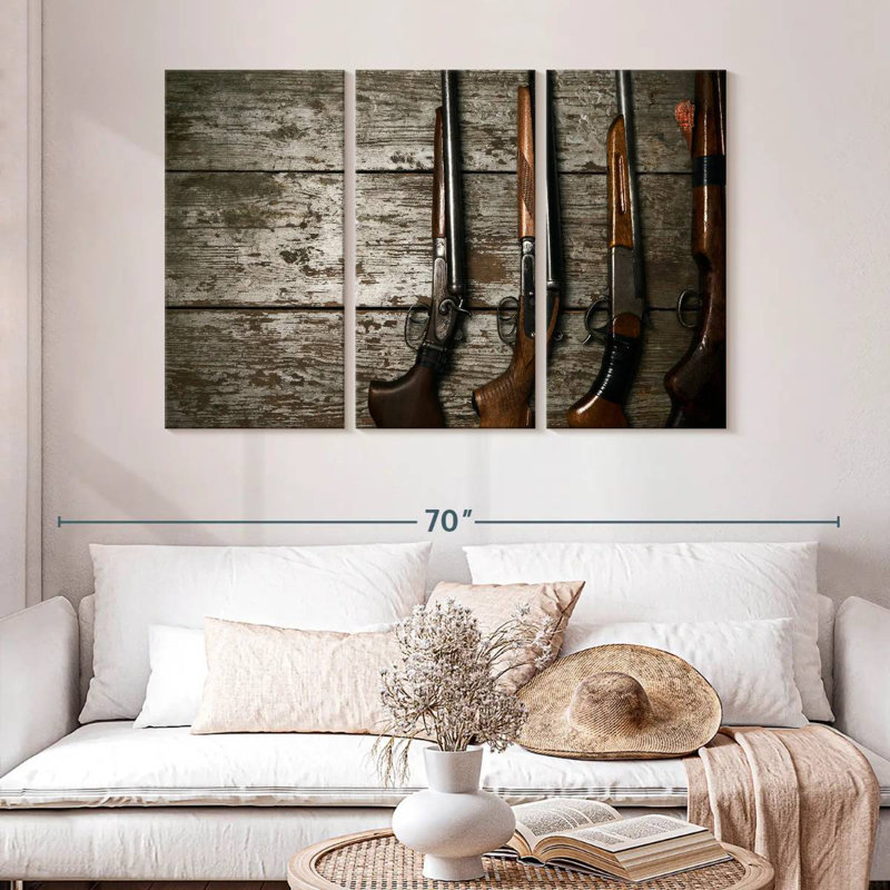 Armes de chasse Senne, H 32 po x l 50 po