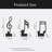 3 Pieces Music Note Sculptures For Home Decor Shelf Decor-1326647421