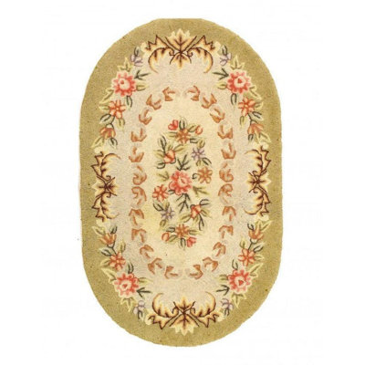 Meinhart Hand Woven Wool Oriental Area Rug