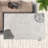 Stylish Woven Area Rug, 4.6 x 7.2 Feet, 100% Polyester, 740 g/m² | Non-Slip Felt Dot Underside, Easy to Clean, Machine Washable at 86°F | Perfect for Living Room, Bedroom, and Dining Areas, Durable & Elegant Design-1253756711
