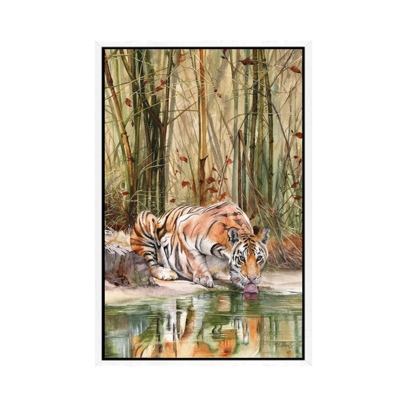 Jungle Spirit by Peter Williams - Gallery-Wrapped Canvas Giclée on Canvas, 66.04 cm H x 45.72 cm W, White Floated Frame