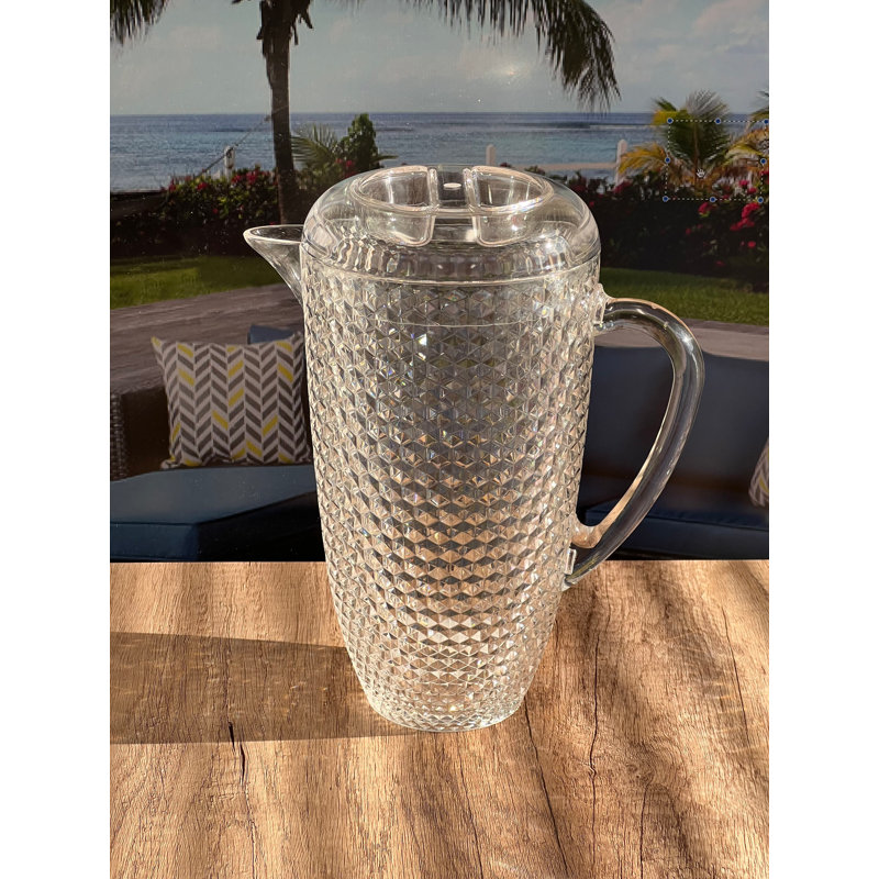 Mira 2 - Piece Pitcher Set, Clear