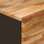 Solid Wood Rectangle Accent Cabinet