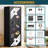8-12 Large Gun Safe, Unassembled Biometric Gun Safe for Rifles and Shotguns with Lockable Inner Cabinet & Removable Adjustable Pegboard, Rifle Safe with Dual Alarm & Mute Function