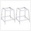 Tabouret de comptoir Staten Chrome (ensemble de 2)-92755205