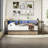 Twin Size Daybed  with Bookcase and 2 Drawers-101696271-101696270