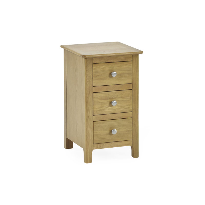 Amrico 34cm W Bedside Table, Natural