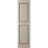 Lifetime Vinyl Standard Two Equal Raised Panel Shutters with Shutter-Locks & Matching Screws-15752813-15752829-102530923