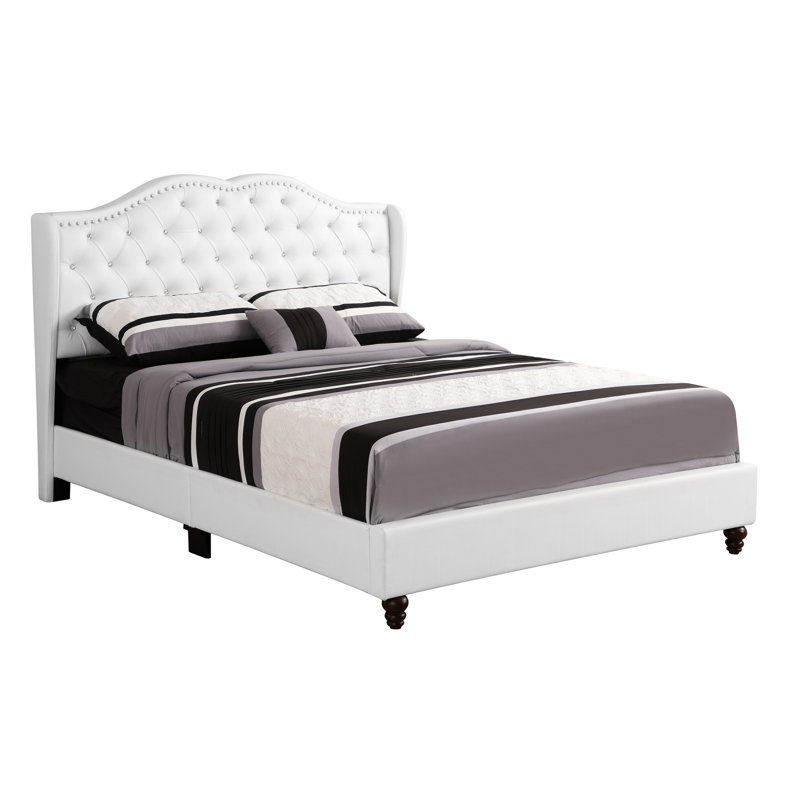 Stylish Transitional Full Bed