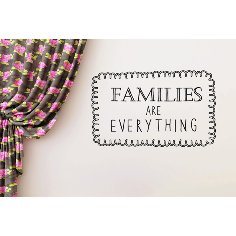 Wall Decal, Black, Medium