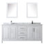 Ensemble de meuble-lavabo double 80 "avec miroir Daria-97905474-97905469-97905473