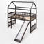 Lit simple mezzanine bas avec glissade-1938411164
