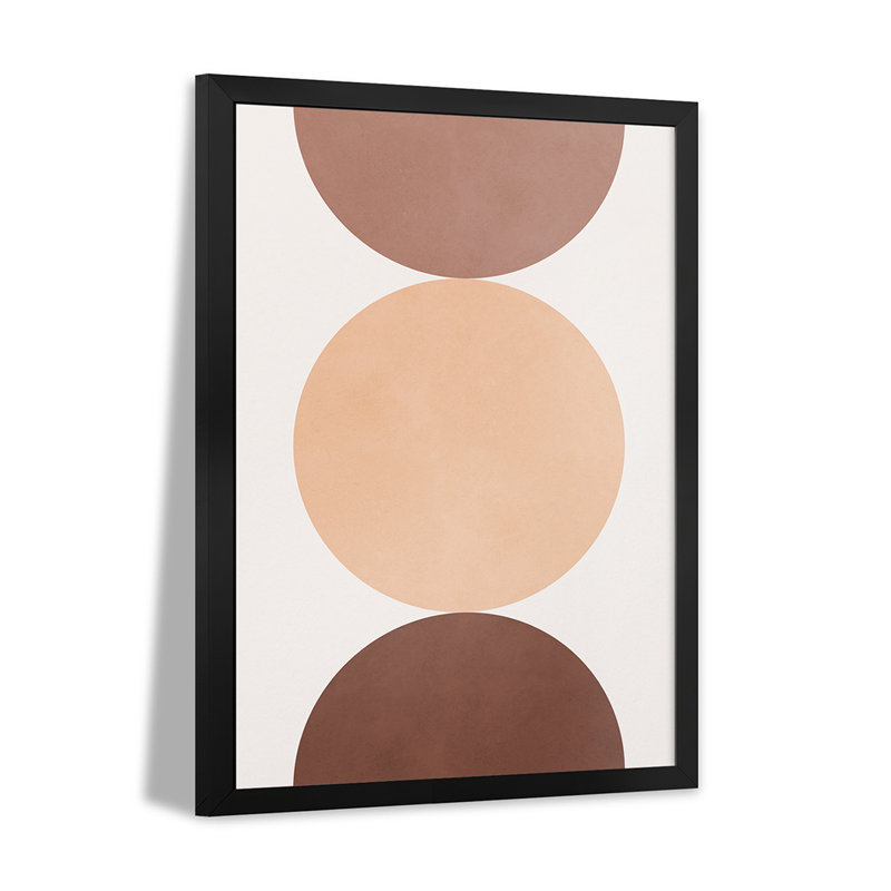 Cercle de composition - Reproduction d'art mural - Affiche de galerie, H 32 po x l 24 po