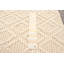 Tapis crème Sienna 5 pi 3 po x 7 pi 7 po