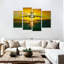 Avion décollage mural, reproduction d'art sur toile-1748851451