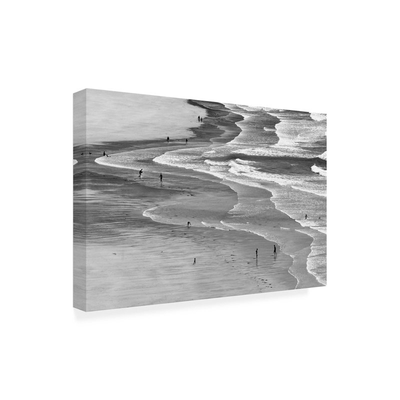 Art sur toile Massimo Della Latta La Spiaggia 2, H 12 po x l 19 po