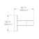 Vector 8" Wall Mounted Towel Bar