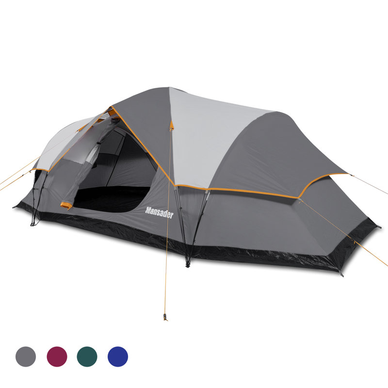 1 tente pour 6 personnes, Gris