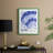 La Mer Exhibition Poster II Framed Print - Solid Wood-1420488019-1420488022