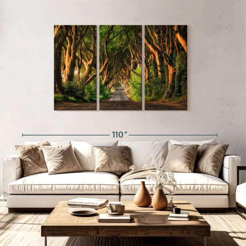 Sebbie The Dark Hedges Forest Ballymoney, 48" H x 74" W